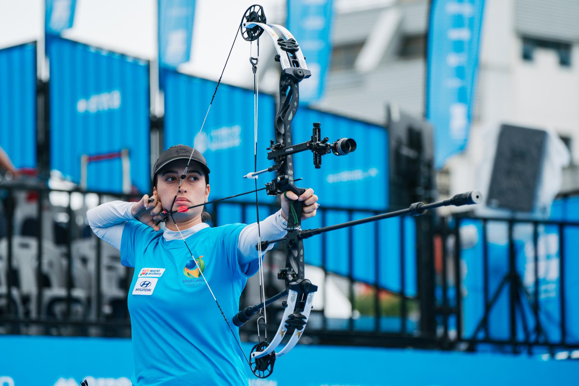 Performance no Mundial de Tiro com Arco anima Bianca Rodrigues para LA 2028
