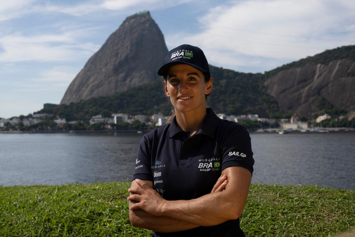 Dez anos após o ouro no Rio, Martine Grael volta à Baía de Guanabara como capitã no SailGP 