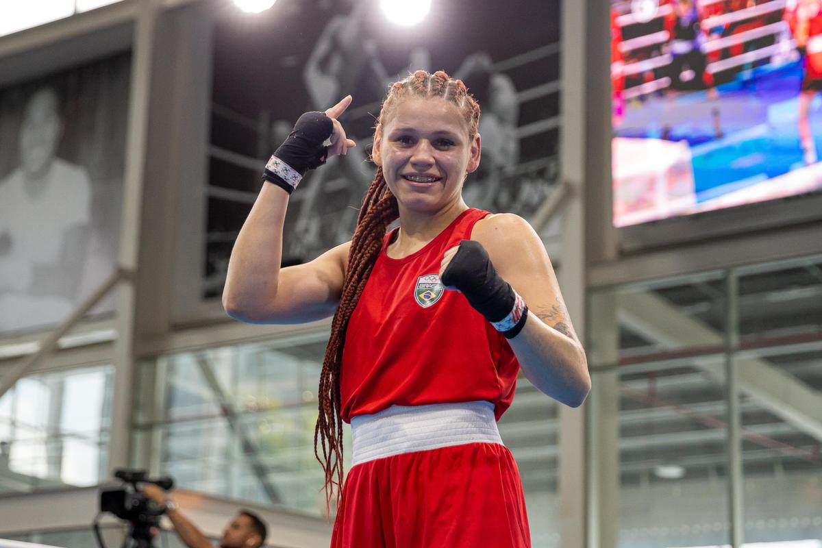 Do Sul do Brasil, pugilista Sara dos Santos conquista um ouro para servir de exemplo