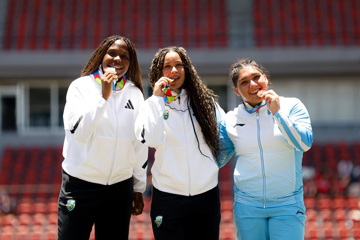 Atletismo encerra participação no Panamá com duas dobradinhas no arremesso do peso