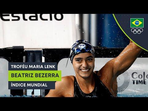 Beatriz Bezerra atinge índice para o Mundial de Singapura nos 50m borboleta