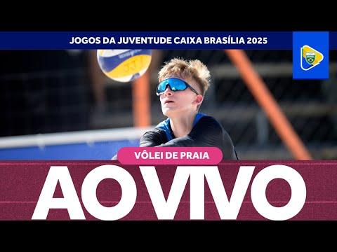 AO VIVO: JOGOS DA JUVENTUDE CAIXA 2025 | VÔLEI DE PRAIA - 18/09