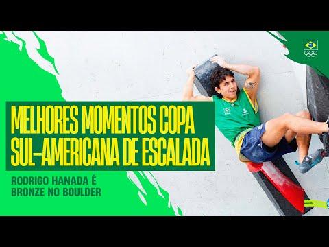 Melhores Momentos | Copa Sul-Americana de Escalada | Rodrigo Hanada é bronze no Boulder