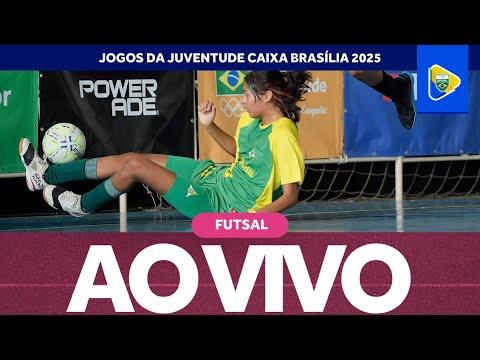AO VIVO: JOGOS DA JUVENTUDE CAIXA 2025 | FUTSAL FEMININO - 18/09