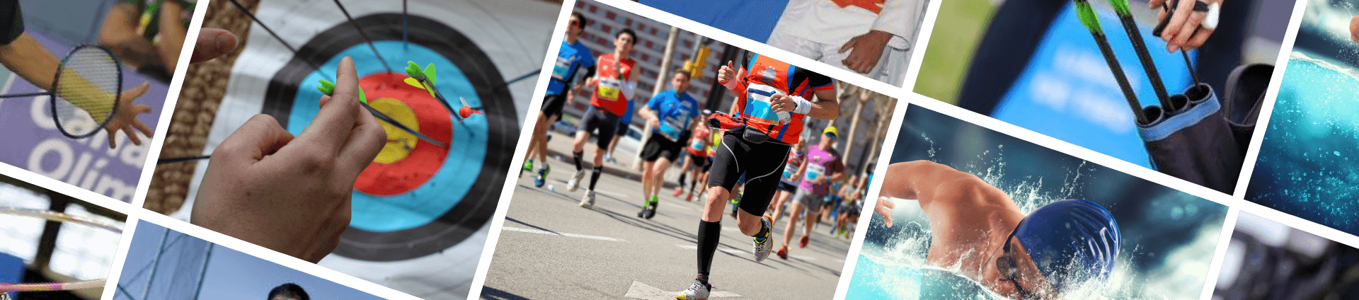 Pessoas correndo em uma maratona