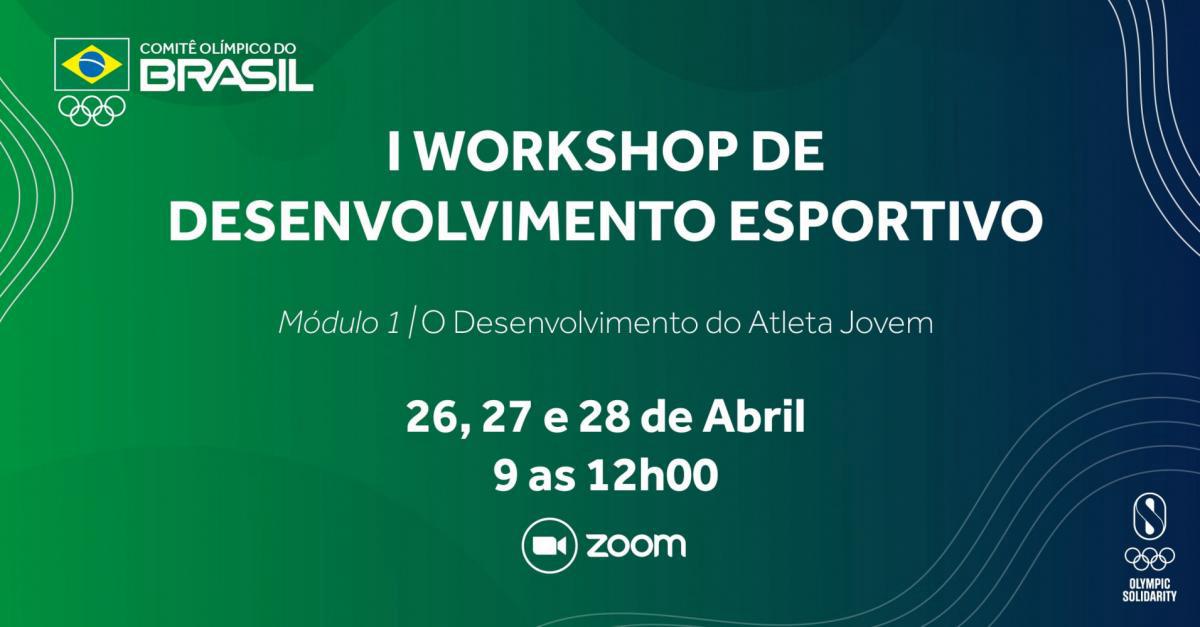 COB promove 1° Workshop de Desenvolvimento Esportivo para gestores, treinadores e equipes interdisciplinares que atuam com jovens atletas nas Confederações  