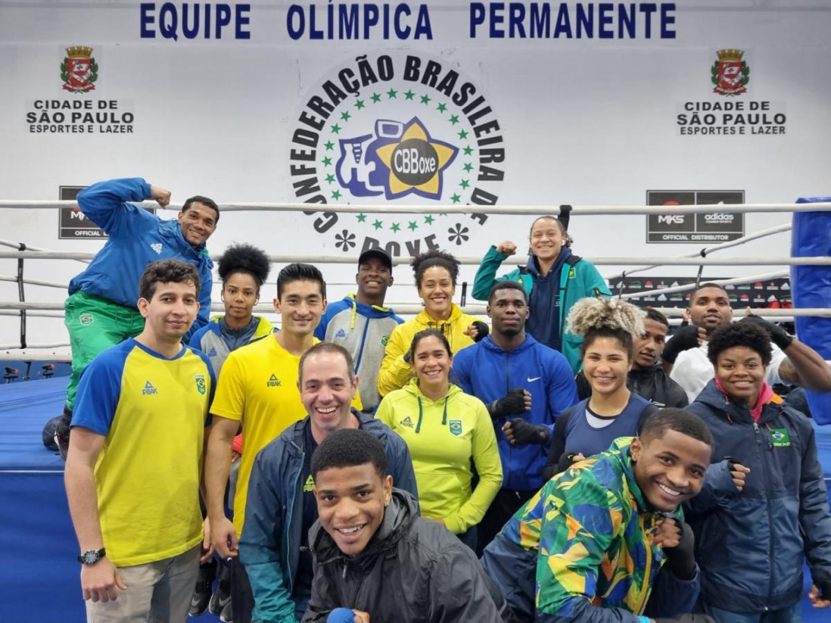 Laboratório Olímpico coleta dados da seleção brasileira de boxe às vésperas dos Jogos Sul-americanos Assunção 2022