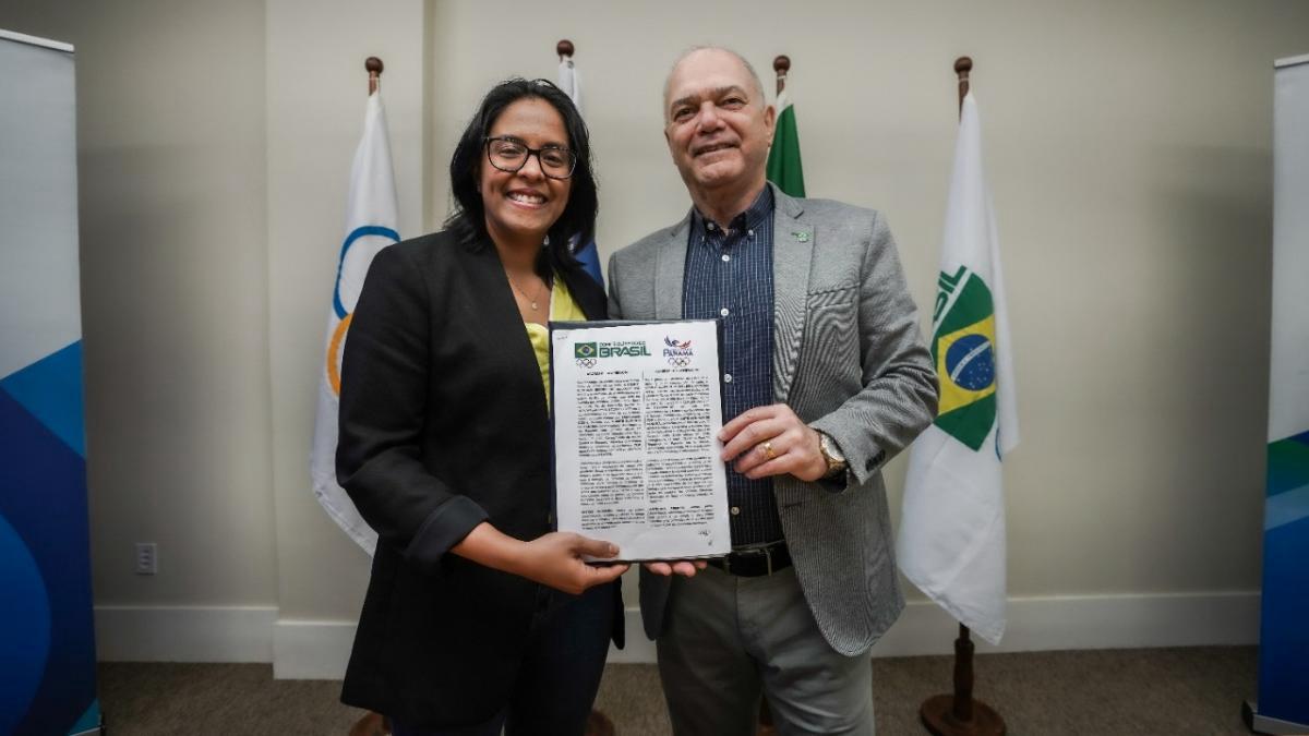 COB e Comitê Olímpico do Panamá assinam acordo de cooperação para desenvolvimento esportivo