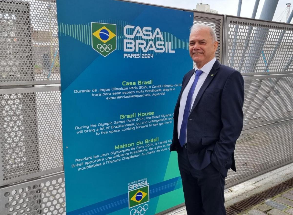 Paulo Wanderley visita parque que receberá a Casa Brasil nos Jogos Olímpicos Paris 2024