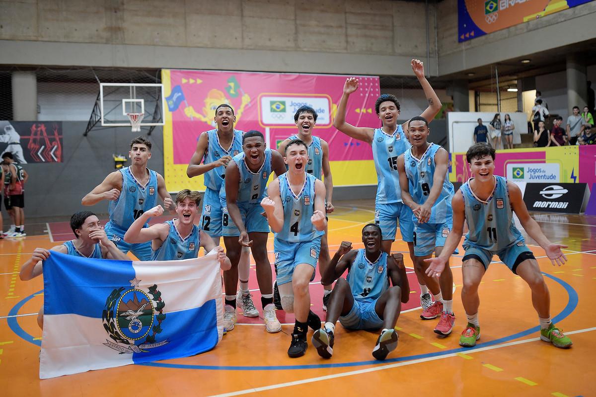 Com autoridade, São Paulo e Rio de Janeiro conquistam os ouros na primeira divisão do basquete nos Jogos da Juventude