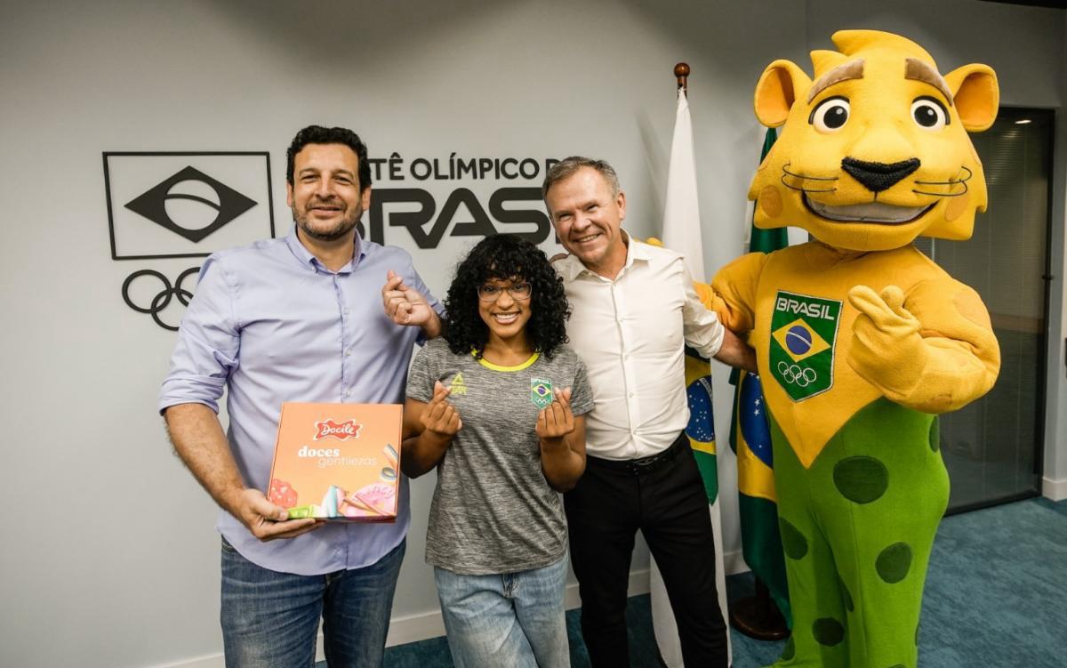 Docile é o doce oficial do Time Brasil nos Jogos Olímpicos Paris 2024