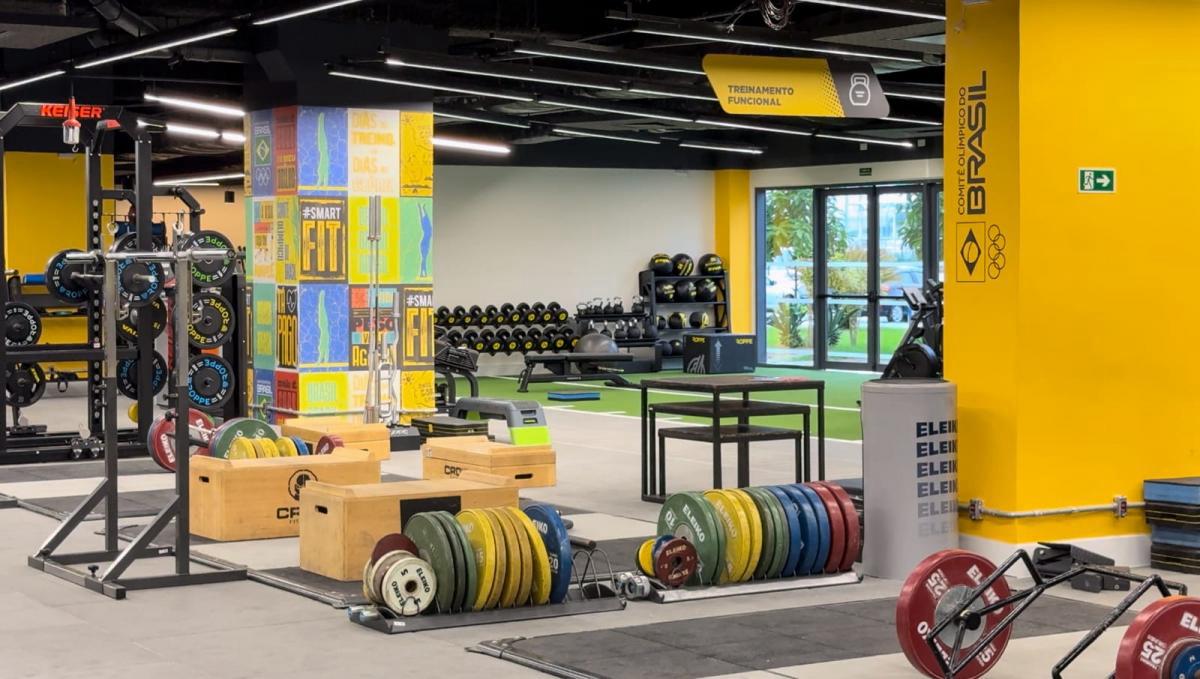 Smart Fit inaugura academia no Centro de Treinamento do COB