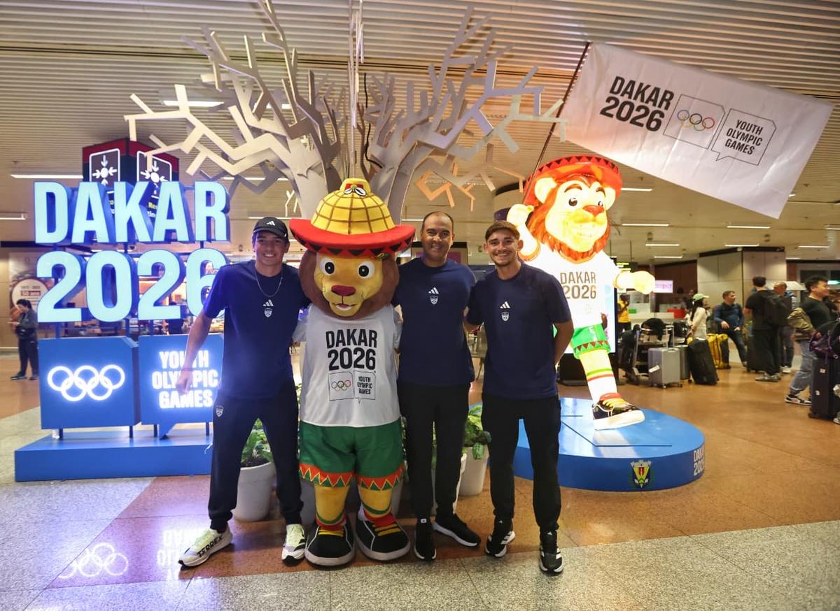 Primeiros atletas do Time Brasil chegam a Dakar para os Jogos Olímpicos da Juventude
