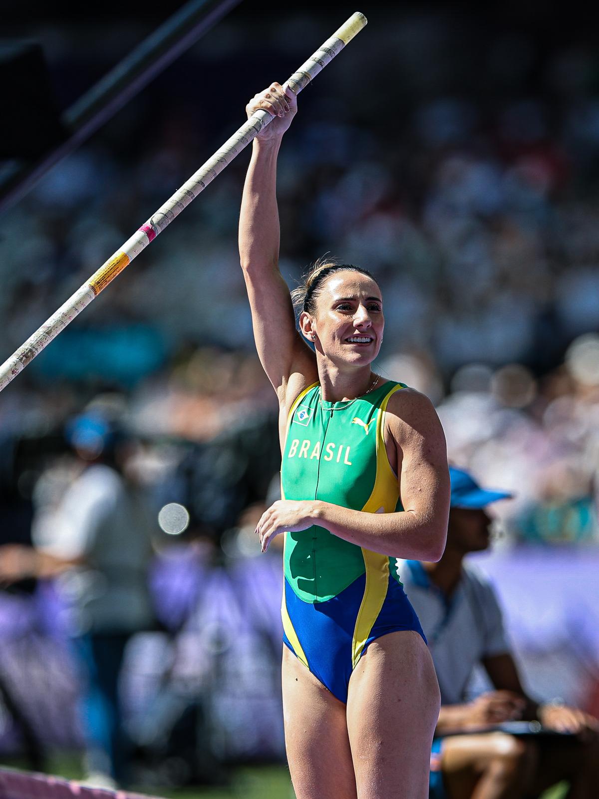 Fabiana Murer comenta recordes de Juliana Campos: “o salto com vara no Brasil começa a brilhar de novo”