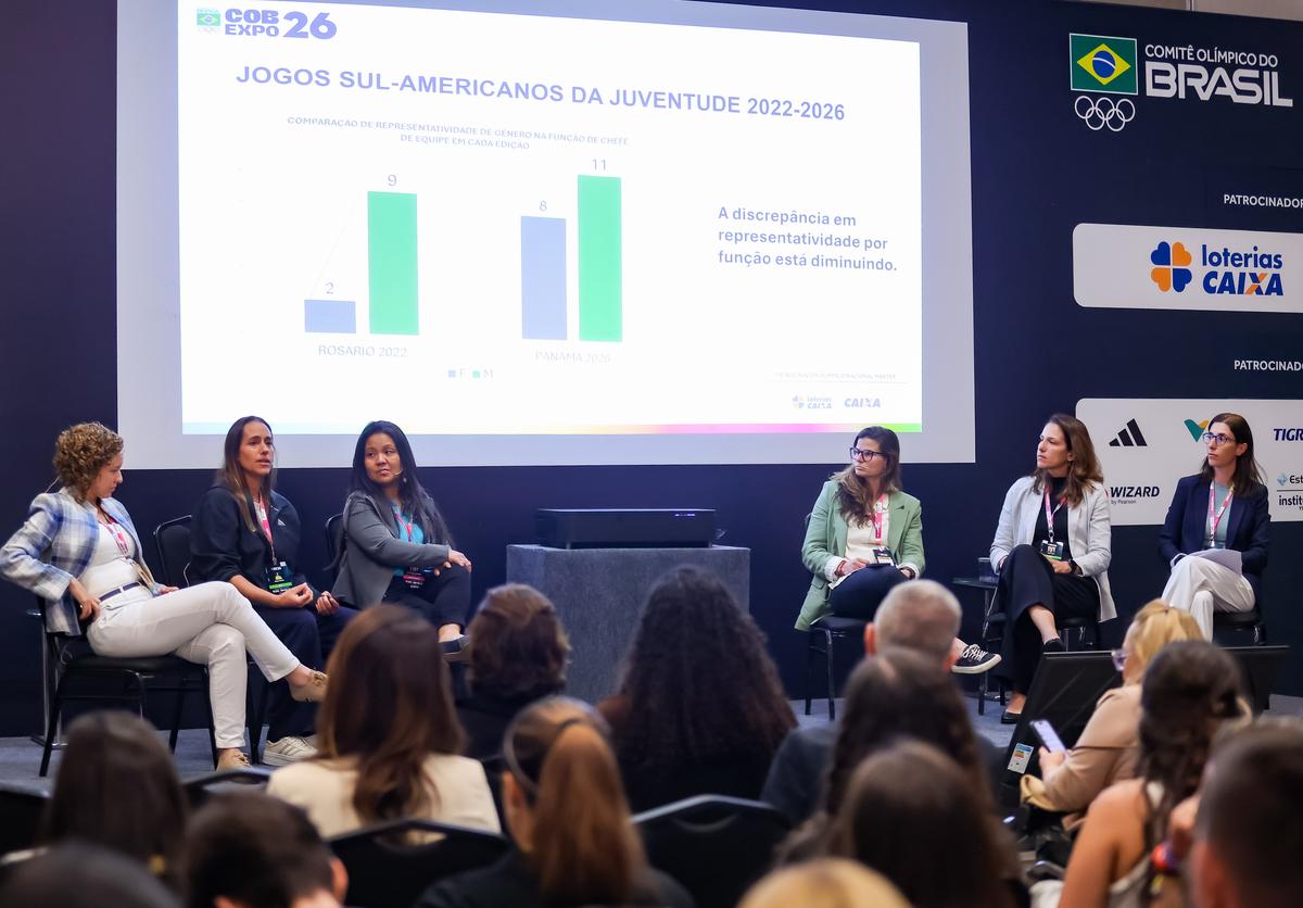 COB Expo 2026 debate políticas para ampliar participação das mulheres no esporte