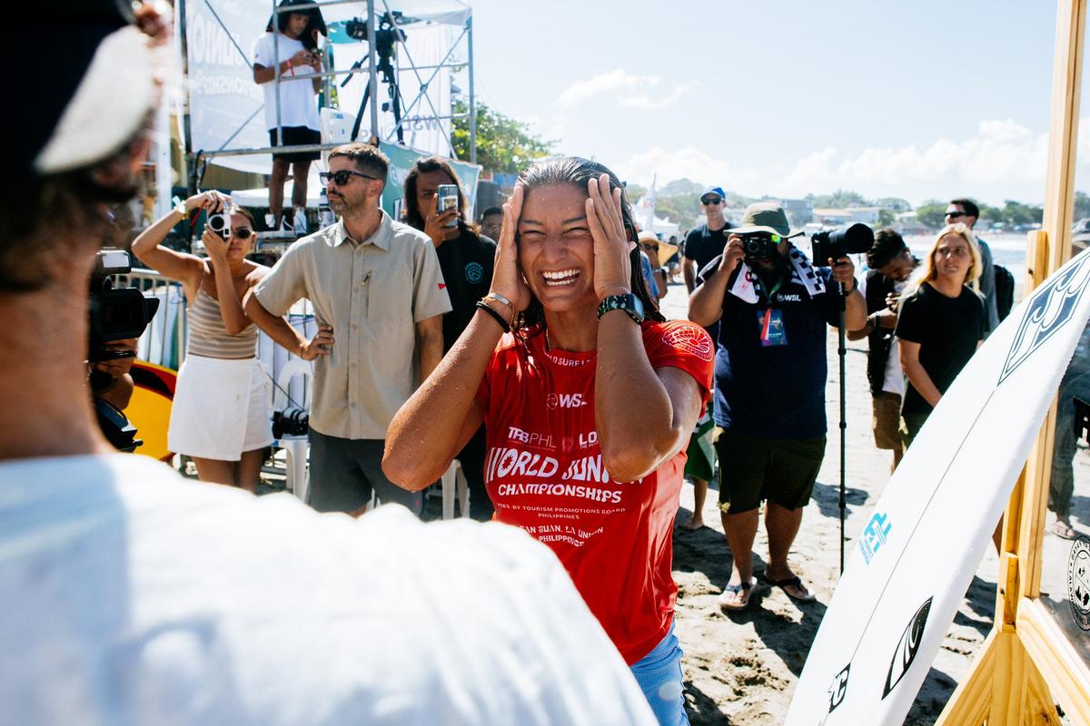 Resultados Time Brasil: Luana Silva é campeã mundial júnior de surfe