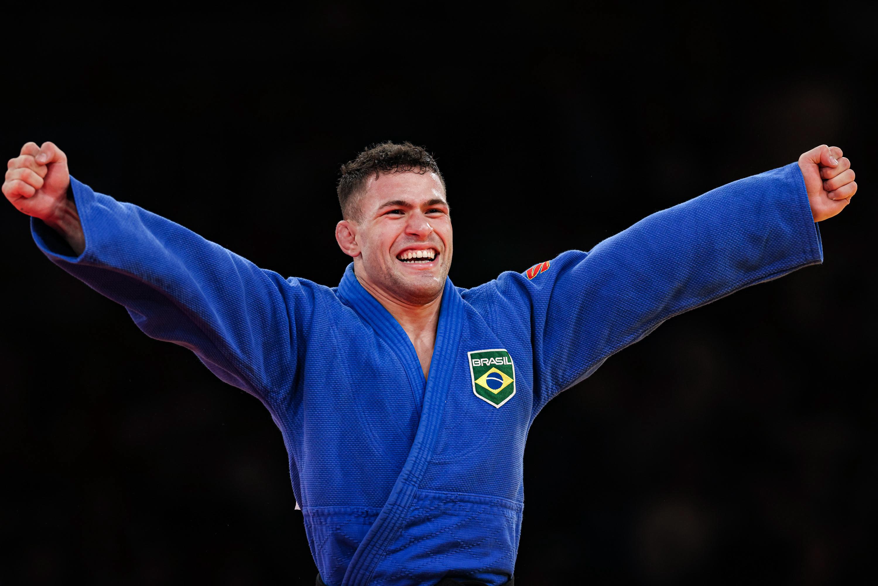 Willian Lima conquista medalha de prata no judô nos Jogos Olímpicos Paris 2024