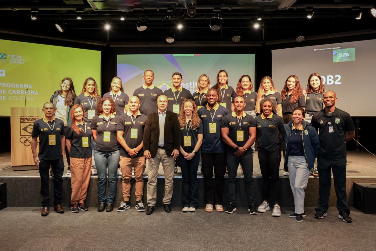 Medalhistas olímpicos Erlon Souza e Rosângela Santos participam do Programa de Transição de Carreira do COB 