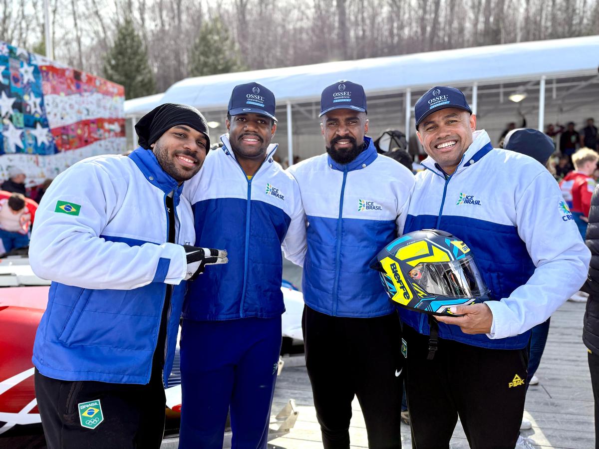 Trenó do Brasil conquista o melhor resultado da história do país no Mundial de Bobsled 