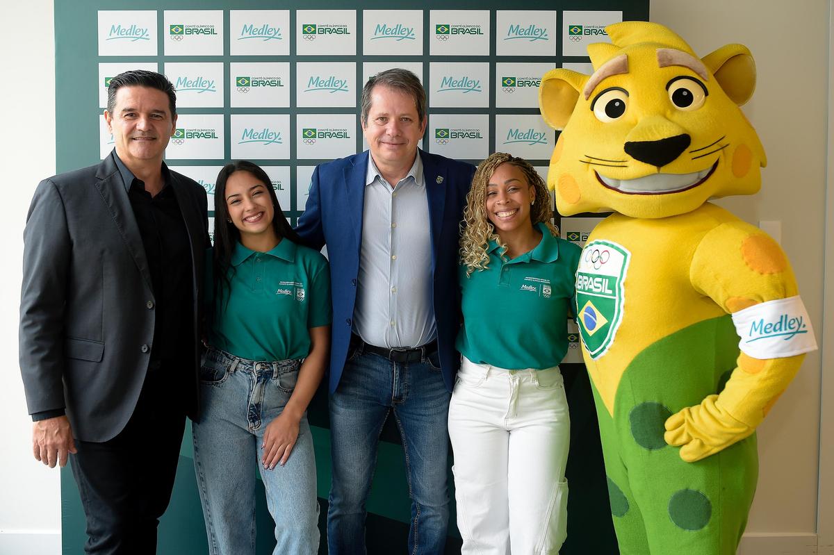 Medley renova parceria com o Comitê Olímpico do Brasil até Los Angeles 2028