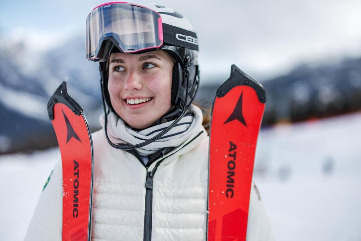 Alice Padilha não se classifica na prova do esqui alpino