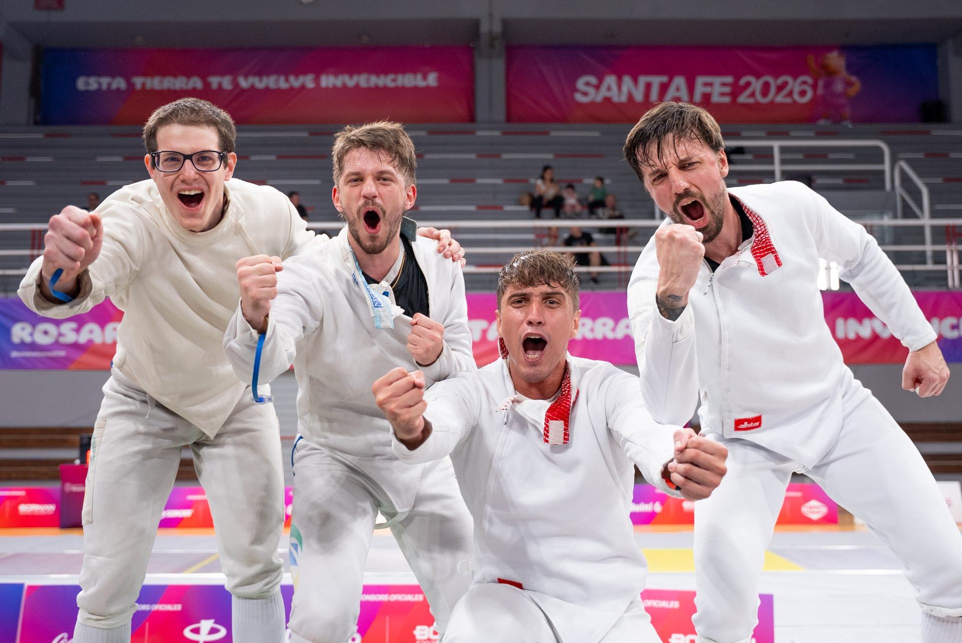 Com revanche sobre a Venezuela, esgrima brasileira fecha Santa Fé 2026 com oito medalhas