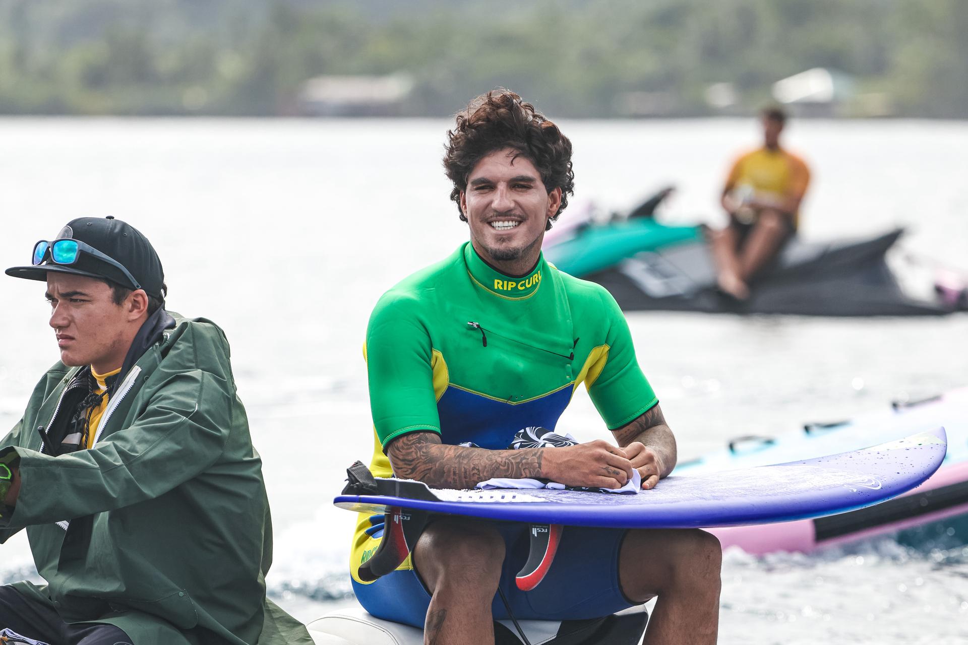 Gabriel Medina e Charlão: parceria vencedora reunida novamente