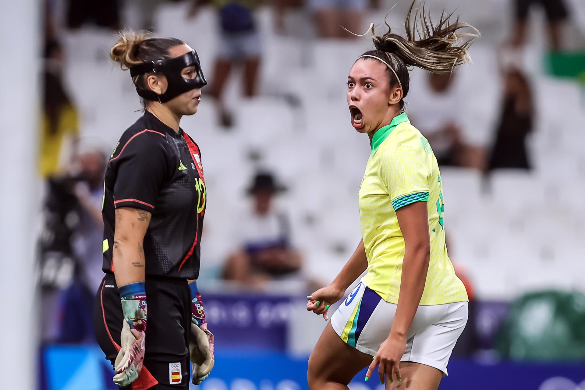 Brasil venceu a Espanha na semifinal. Foto: Gaspar Nóbrega/COB.