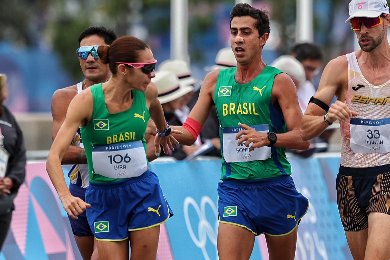 Resumo Paris 07/08: Caio Bonfim e Viviane Lyra terminam em sétimo lugar no revezamento misto da marcha atlética; veja outros resultados