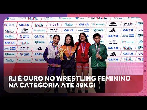 RJ é ouro na categoria até 49kg feminino | Wrestling | Jogos da Juventude CAIXA Brasília 2025