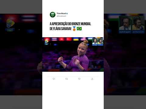 QUE APRESENTAÇÃO, FLAVINHA! 🤸‍♀️🇧🇷