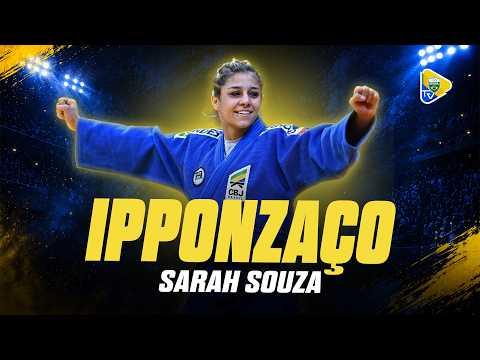 SARAH SOUZA CONQUISTA O BRONZE NO GRAND SLAM DE BUDAPESTE COM IPPON NOS ÚLTIMOS SEGUNDOS