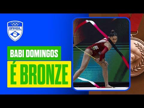 Bárbara Domingos é bronze nas fitas do Pan-americano de Ginástica Rítmica Assunção 2025