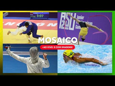 AO VIVO: MOSAICO | JOGOS PAN-AMERICANOS JÚNIOR - ASSUNÇÃO 2025 | 12/08