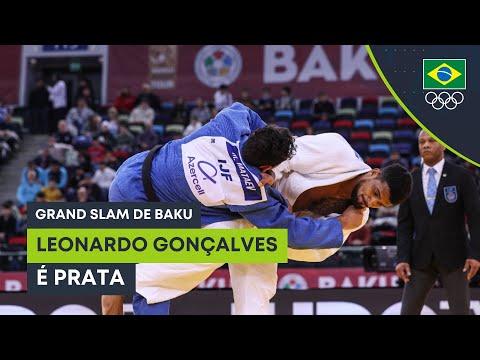 Leonardo Gonçalves é prata no Grand Slam de Judô de Baku