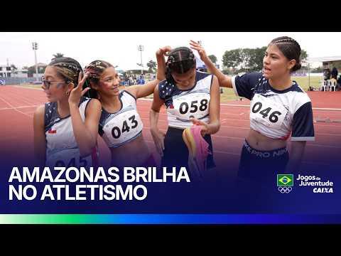 TRANÇAS NO CABELO E 1KG DE GLITTER: A PREPARAÇÃO DAS ATLETAS DO AMAZONAS NOS JOGOS DA JUVENTUDE