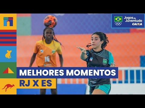 Melhores momentos do Handebol entre os estados do Rio de Janeiro x Espírito Santo