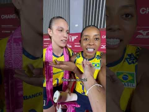 POR QUE O BRASIL TEM O MOLHO? A seleção de vôlei tentou explicar! 😂