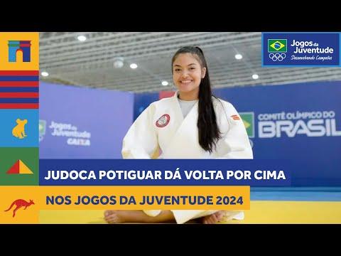 Judoca potiguar dá volta por cima nos Jogos da Juventude CAIXA João Pessoa 2024