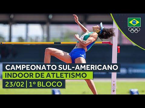 CAMPEONATO SUL-AMERICANO INDOOR DE ATLETISMO | AO VIVO | MANHÃ | 23/02