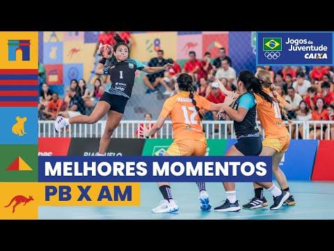 Melhores momentos do Handebol entre os estados da Paraíba x Amazonas