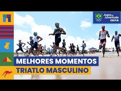 Confira os melhores momentos do triatlo masculino do dia 19/11