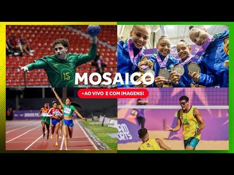 AO VIVO: MOSAICO | JOGOS PAN-AMERICANOS JÚNIOR - ASSUNÇÃO 2025 | 22/08