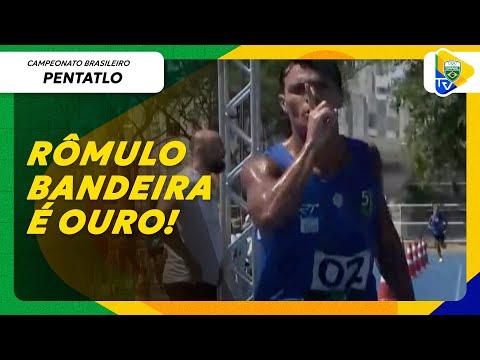 É CAMPEÃO! RÔMULO BANDEIRA É MEDALHA DE OURO NO BRASILEIRO DE PENTATLO MODERNO