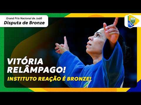 RELÂMPAGO! ⚡Instituto Reação faz 4 a 0 e leva bronze no Grand Prix Nacional de Judô 🥋