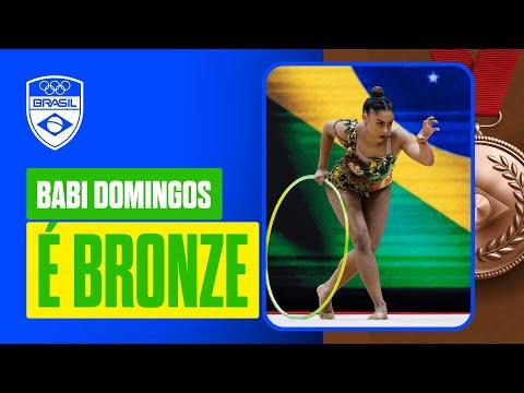 Bárbara Domingos é bronze no arco do Pan-americano de Ginástica Rítmica Assunção 2025