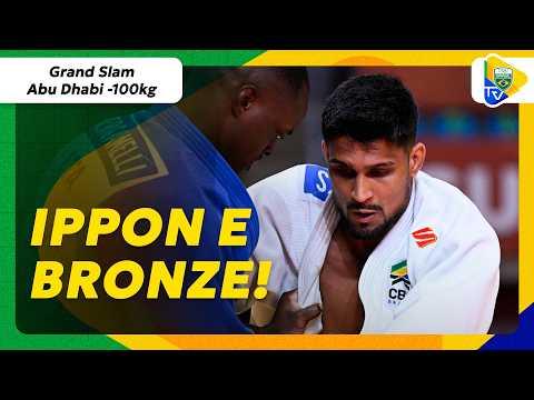 IPPON! LEONARDO GONÇALVES É BRONZE NO GRAND SLAM DE JUDÔ EM ABU DHABI 🥋🥉