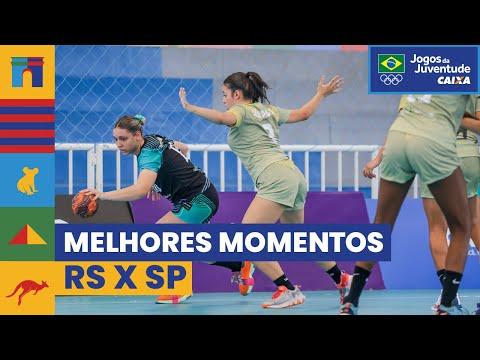 Melhores momentos do Handebol entre os estados do Rio grande do Sul x São Paulo