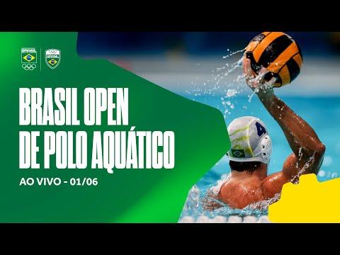 BRASIL OPEN DE POLO AQUÁTICO | AO VIVO | 01/06