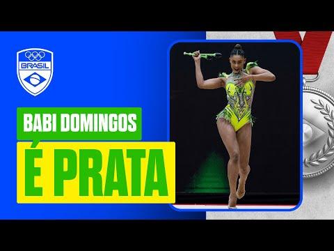 Bárbara Domingos é prata nas maças no Pan-americano de Ginástica Rítmica Assunção 2025